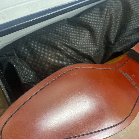 NWB Encore Fiesso Leather GLD Wing Tip Shoe FI3234 - Picture 4 of 4